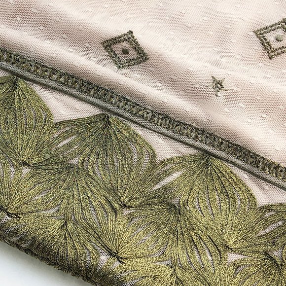 Fancy golden sheath cocktail dress S, event deep v neck dress for wedding guest - Picture 9 of 13